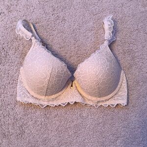 Aerie Lace Bra in Cream